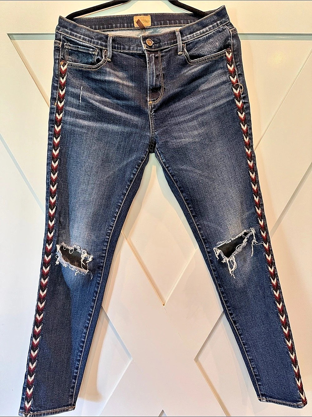 Driftwood Skinny Jeans in Blue